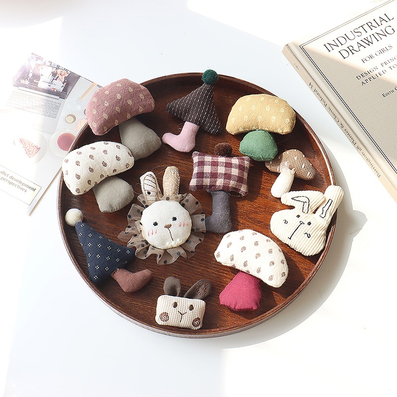 Tuxedo Lapel Pin - Cute Animal Fabric Brooch and Hair