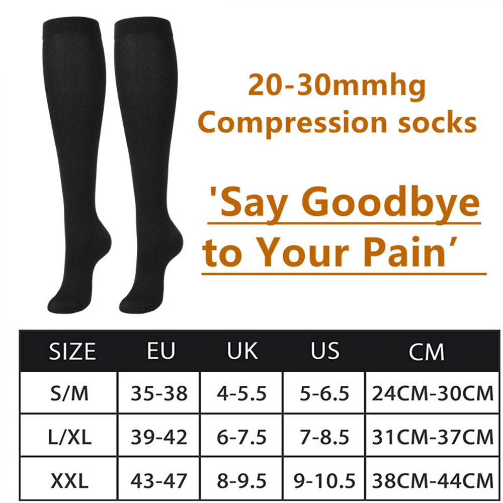 7 Pair Compression Socks Women - Sock Garter Men recension och pris