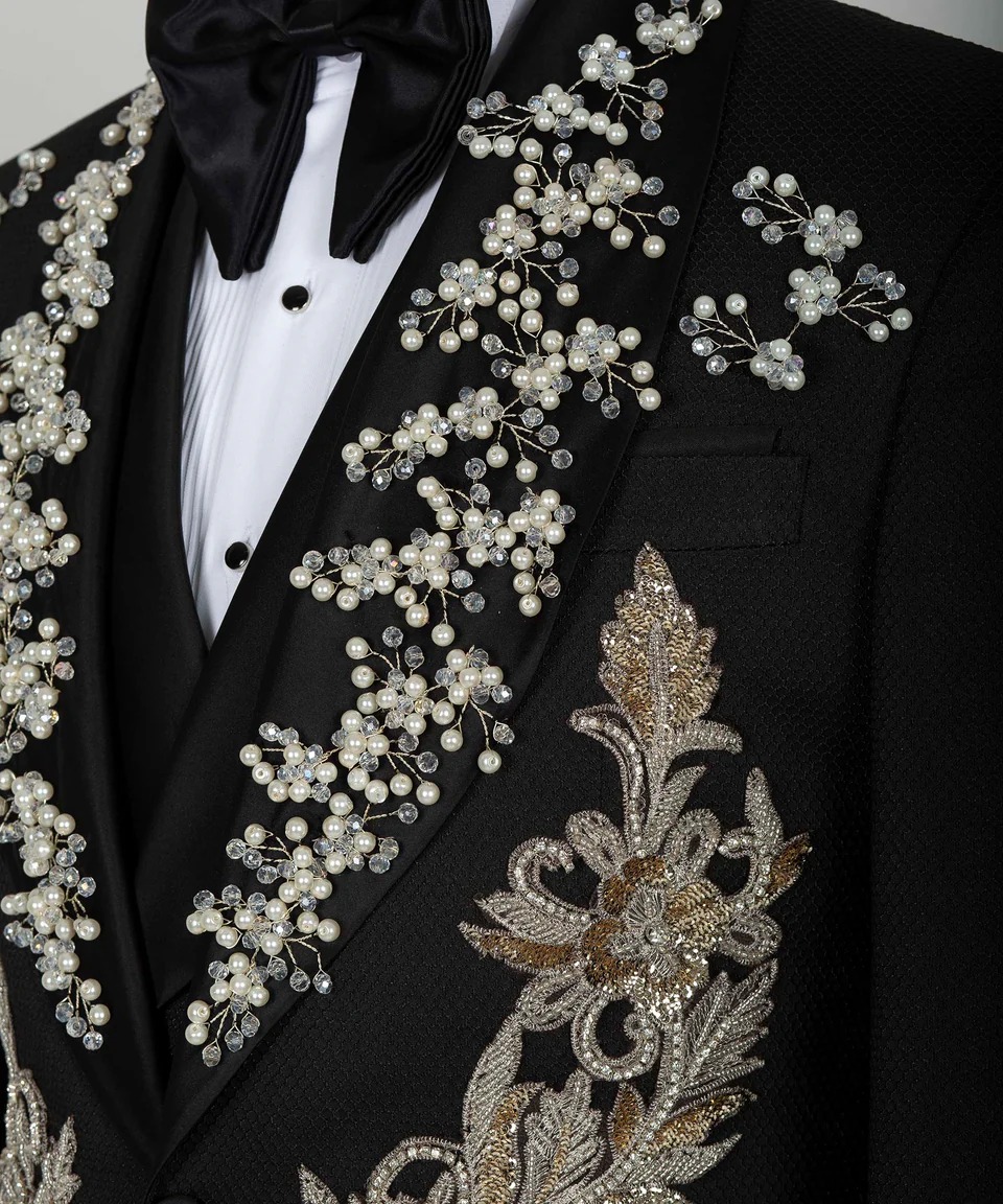 Luxurious Bespoke Wedding Suit - Men Formal Wear Modern recension och pris